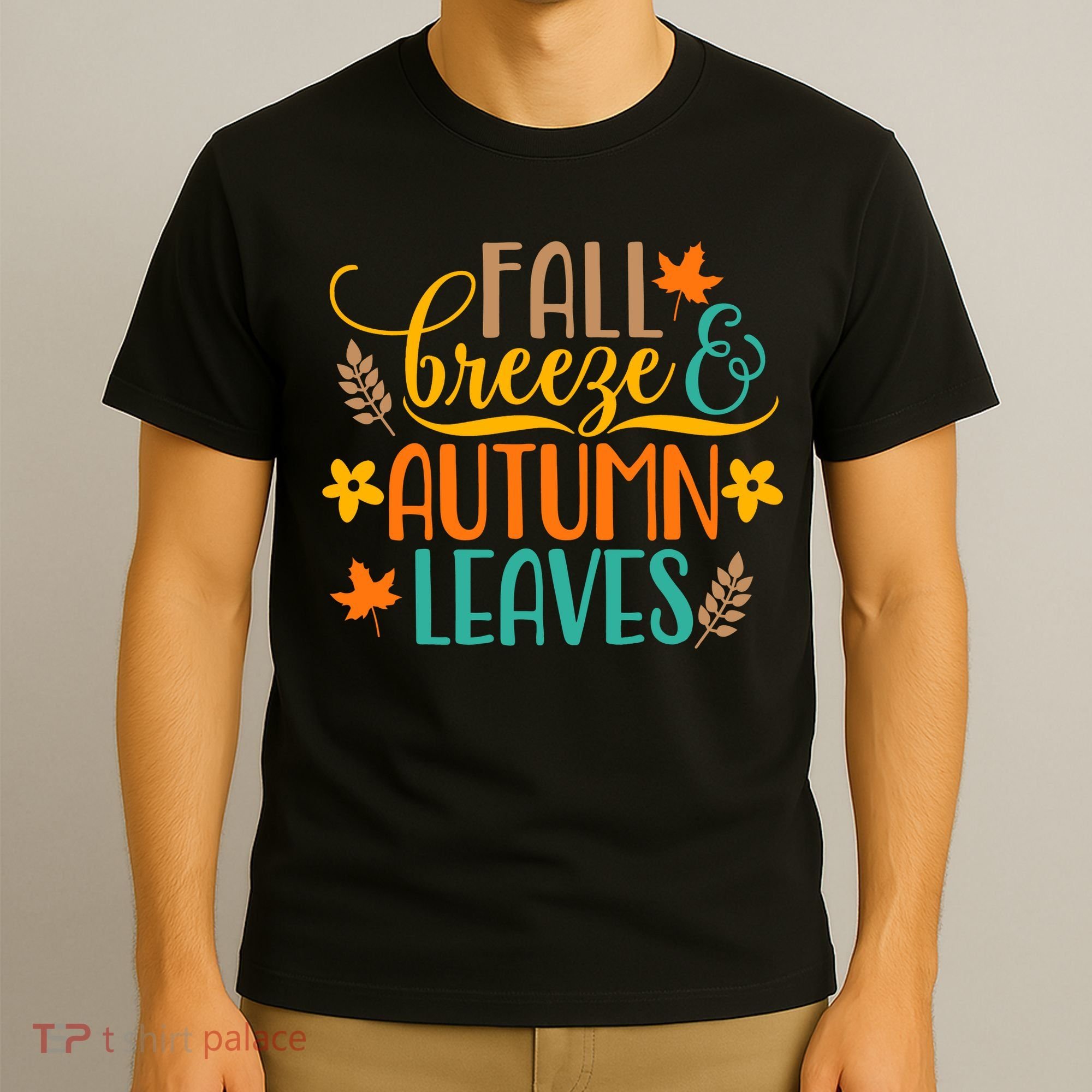 Fall Breeze Autumn Leaves T-Shirt