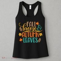 Fall Breeze Autumn Leaves Women's Tank Top thumb 3