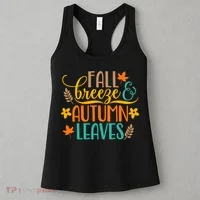 Fall Breeze Autumn Leaves Women's Tank Top thumb 3
