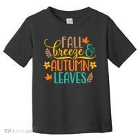Fall Breeze Autumn Leaves Toddler T-Shirt thumb 0