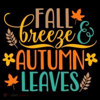 Fall Breeze Autumn Leaves Women's T-Shirt thumb 6