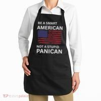Funny Be A Smart American Not A Stupid Panican Apron thumb 2