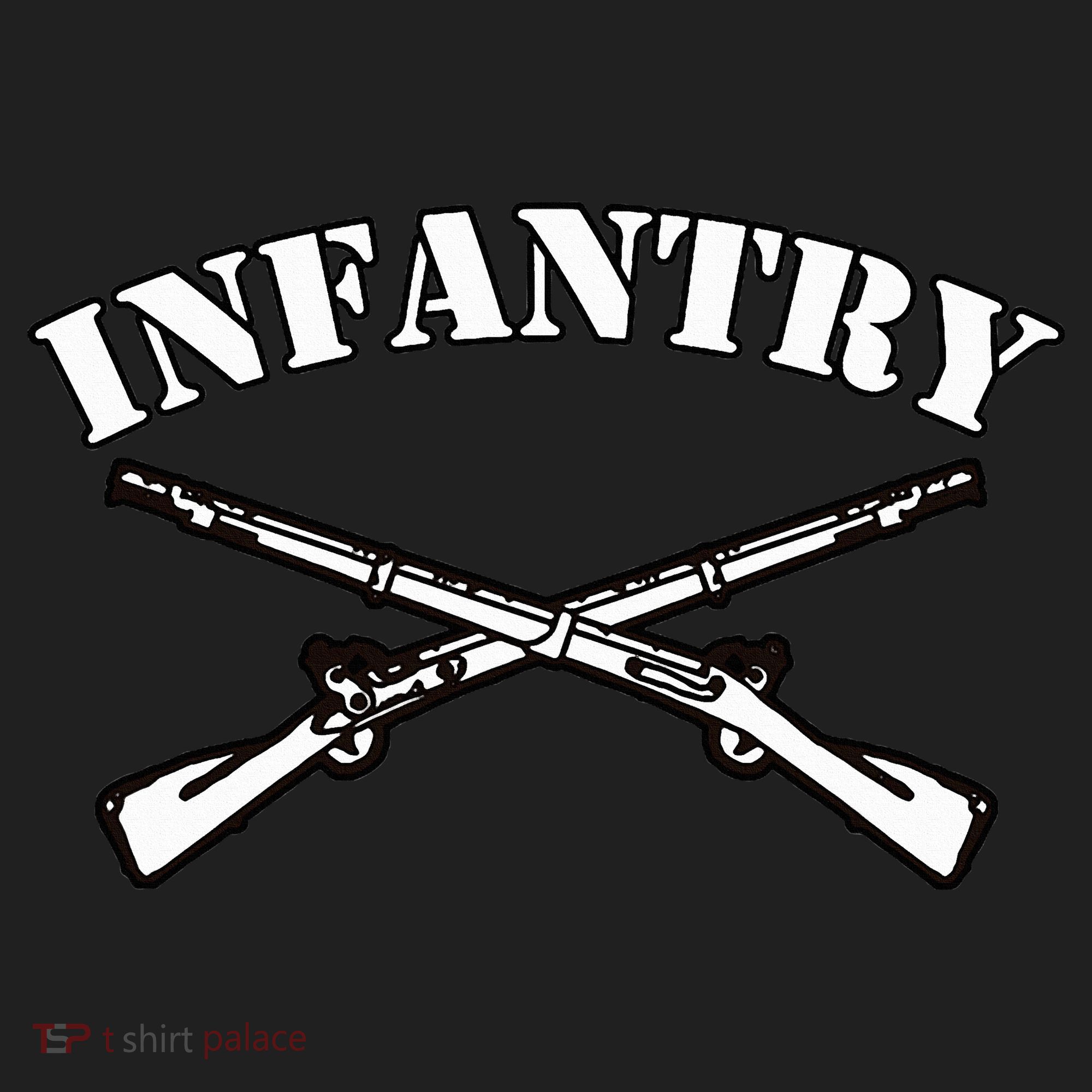 Fort Benning Army Infantry Crossed Rifles Beanie