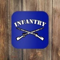 Fort Benning Army Infantry Crossed Rifles Coaster thumb 0