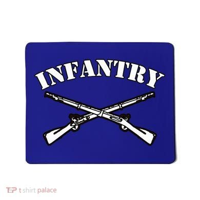 Fort Benning Army Infantry Crossed Rifles Mousepad