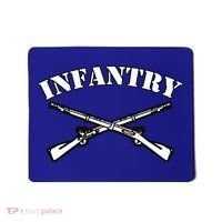Fort Benning Army Infantry Crossed Rifles Mousepad thumb 0