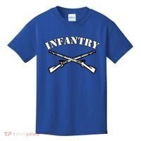 Fort Benning Army Infantry Crossed Rifles Kids T-Shirt thumb 0
