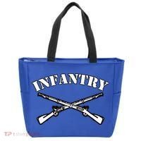 Fort Benning Army Infantry Crossed Rifles Tote Bag thumb 0