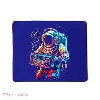 Funky Boombox Astronaut In Space Graphic And Teens Gift Mousepad thumb 0