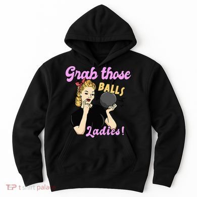 Funny Bowling Art For Bowler Ball Bowling Lover Hoodie
