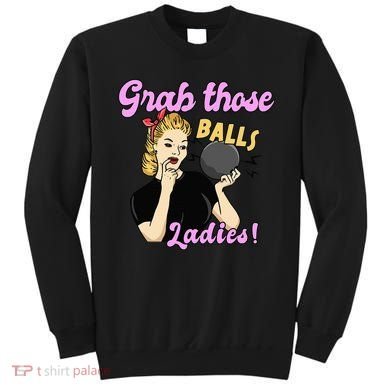 Funny Bowling Art For Bowler Ball Bowling Lover Sweatshirt