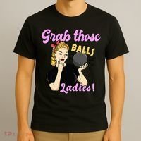 Funny Bowling Art For Bowler Ball Bowling Lover T-Shirt thumb 3