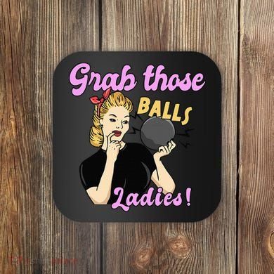 Funny Bowling Art For Bowler Ball Bowling Lover Coaster