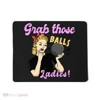 Funny Bowling Art For Bowler Ball Bowling Lover Mousepad thumb 0