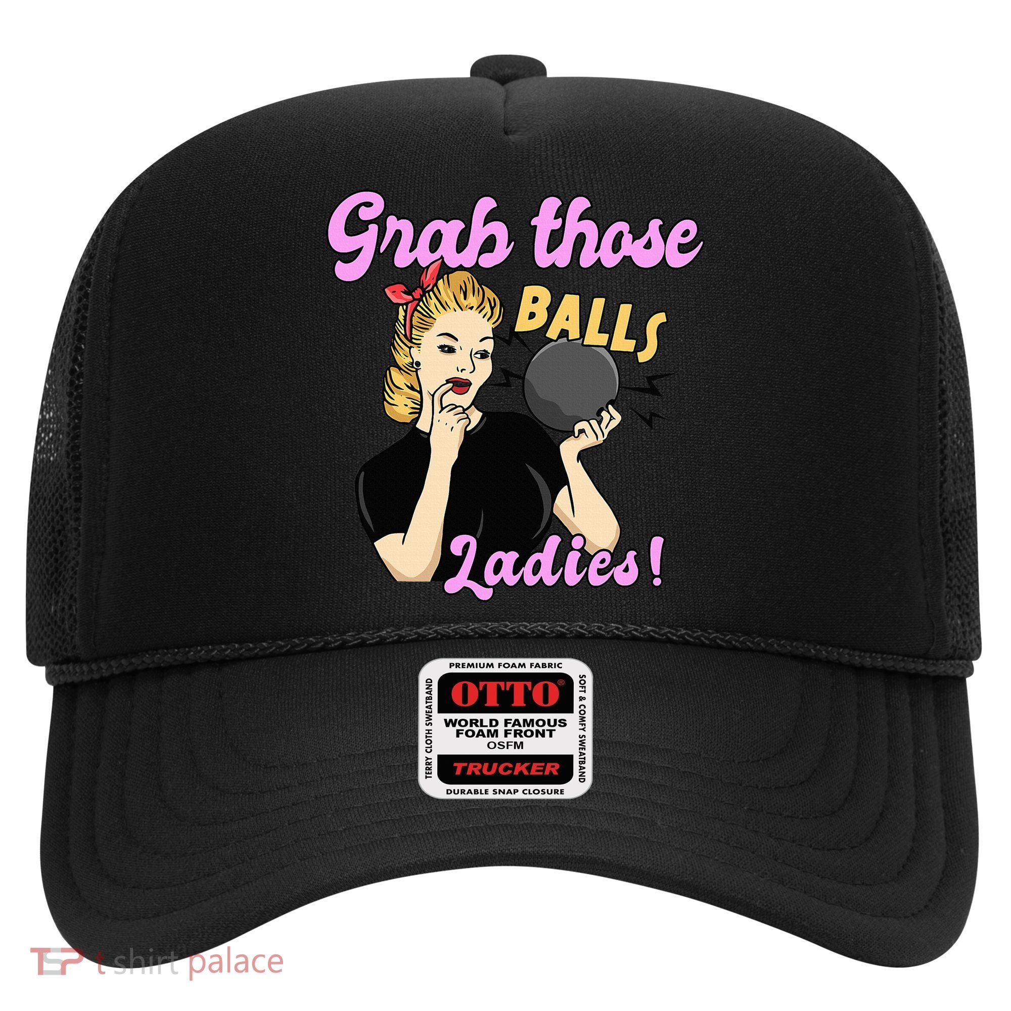 Funny Bowling Art For Bowler Ball Bowling Lover Hat