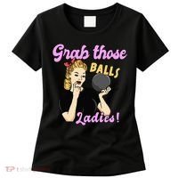 Funny Bowling Art For Bowler Ball Bowling Lover Women's T-Shirt thumb 0