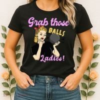 Funny Bowling Art For Bowler Ball Bowling Lover Women's T-Shirt thumb 2