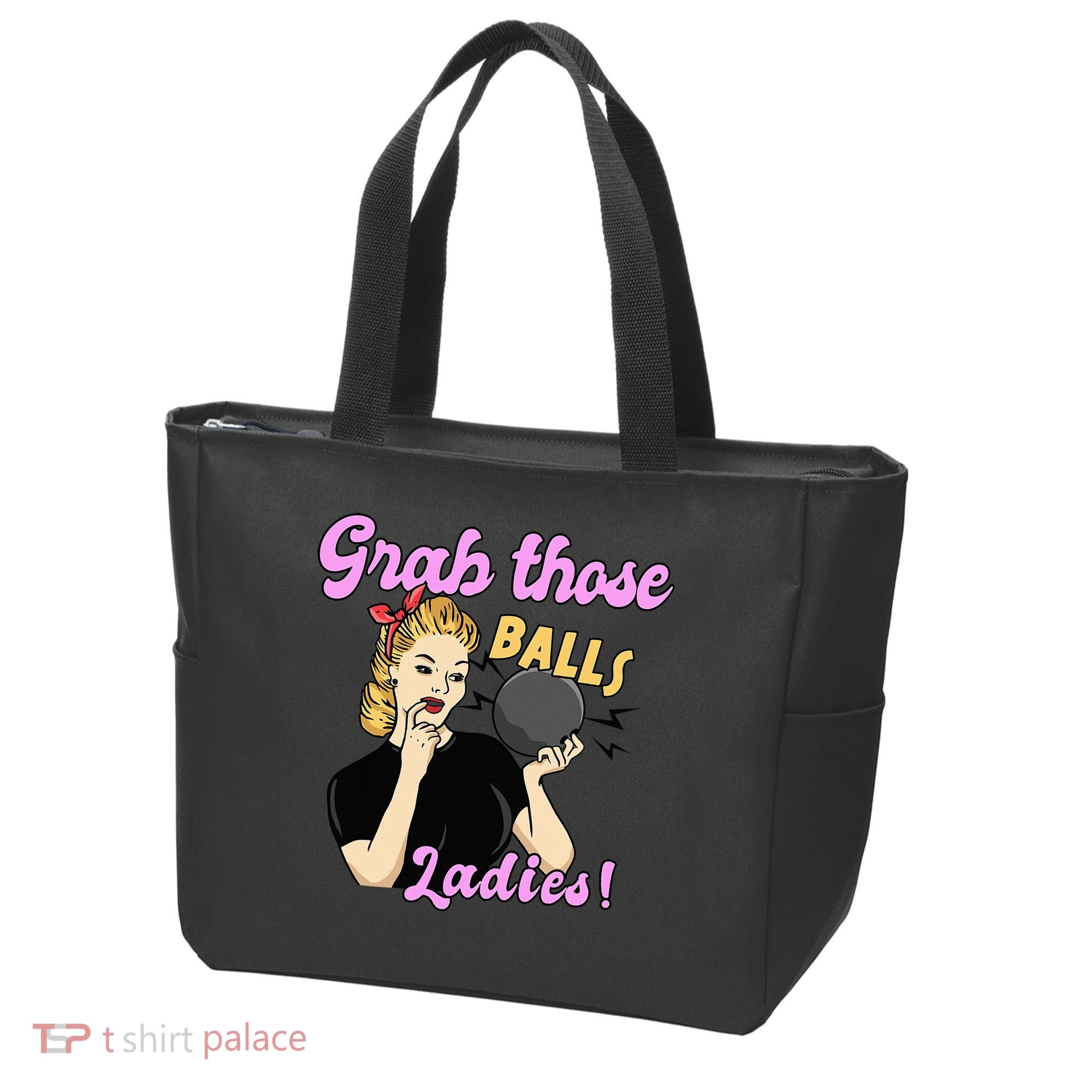 Funny Bowling Art For Bowler Ball Bowling Lover Tote Bag