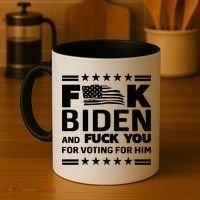 F*ucK Biden And F You For Voting For Him Coffee Mug thumb 4