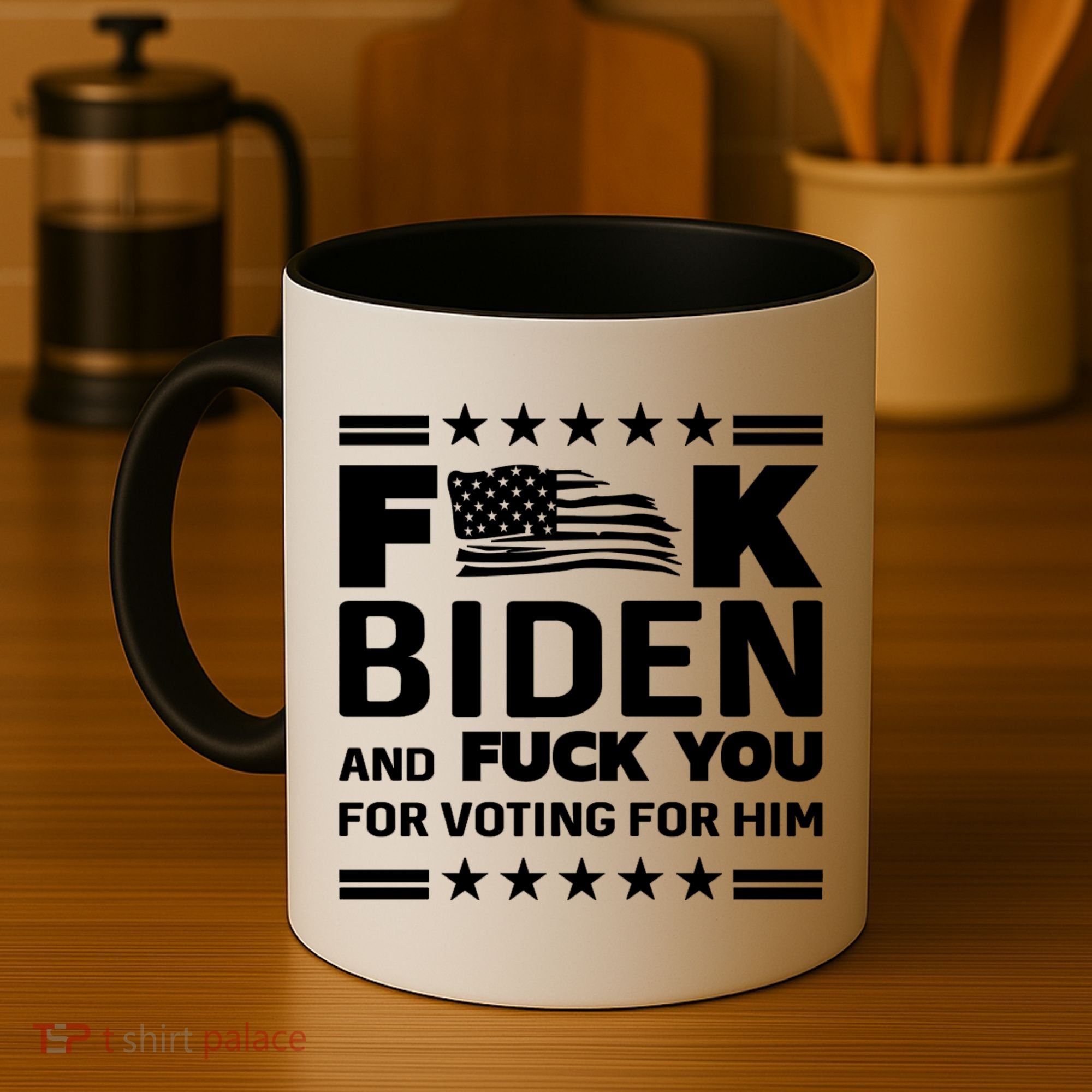 F*ucK Biden And F You For Voting For Him Coffee Mug