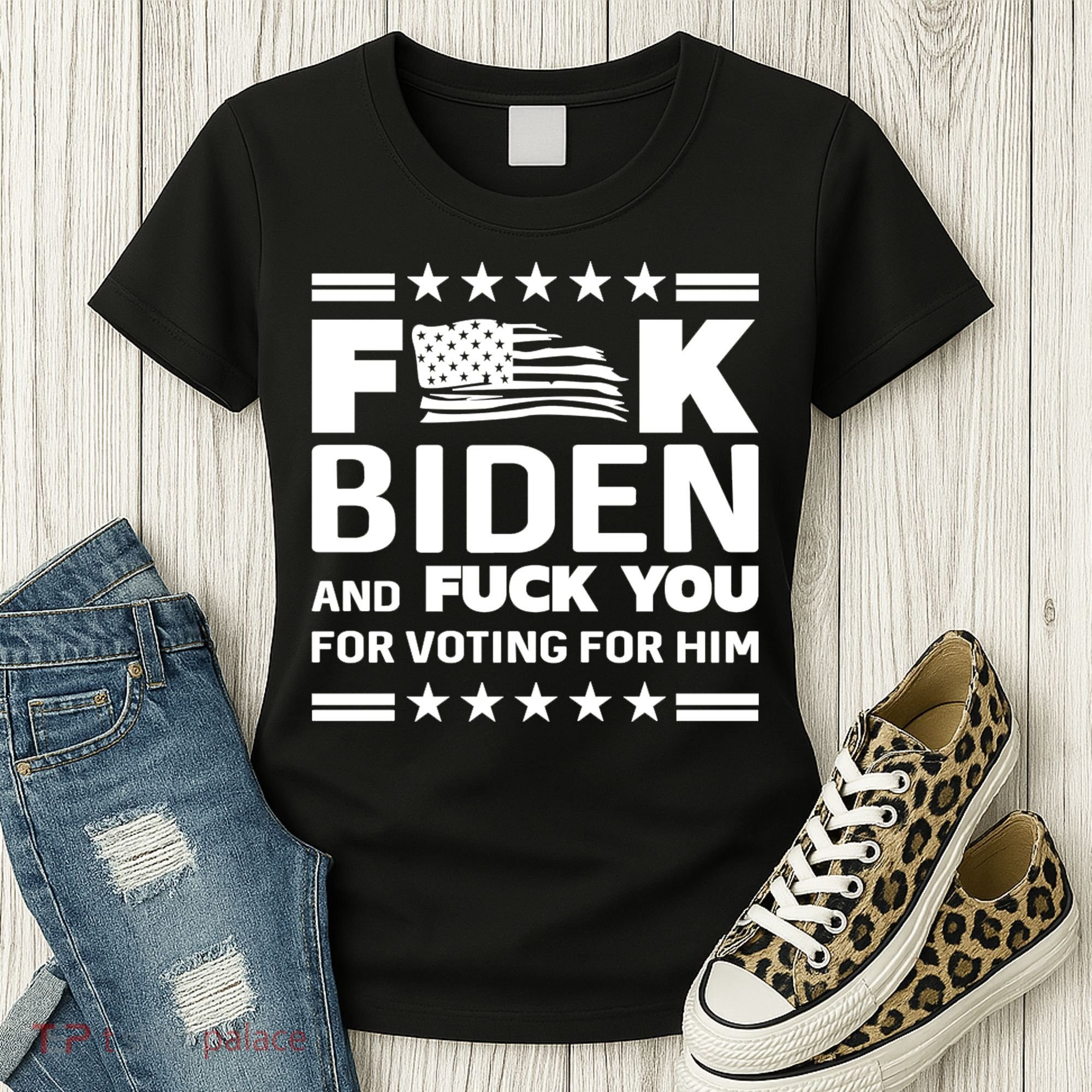 F*ucK Biden And F You For Voting For Him Women's T-Shirt