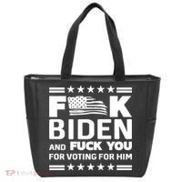 F*ucK Biden And F You For Voting For Him Tote Bag thumb 0