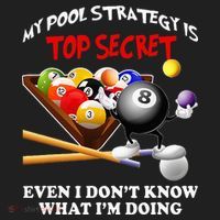 Funny Billiards ArtFor Men Women Billiards Pool Players Tumbler thumb 3