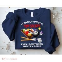 Funny Billiards ArtFor Men Women Billiards Pool Players Sweatshirt thumb 2
