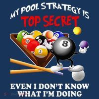 Funny Billiards ArtFor Men Women Billiards Pool Players Mousepad thumb 1