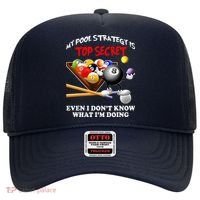 Funny Billiards ArtFor Men Women Billiards Pool Players Hat thumb 0