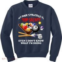 Funny Billiards ArtFor Men Women Billiards Pool Players Kids Sweatshirt thumb 0
