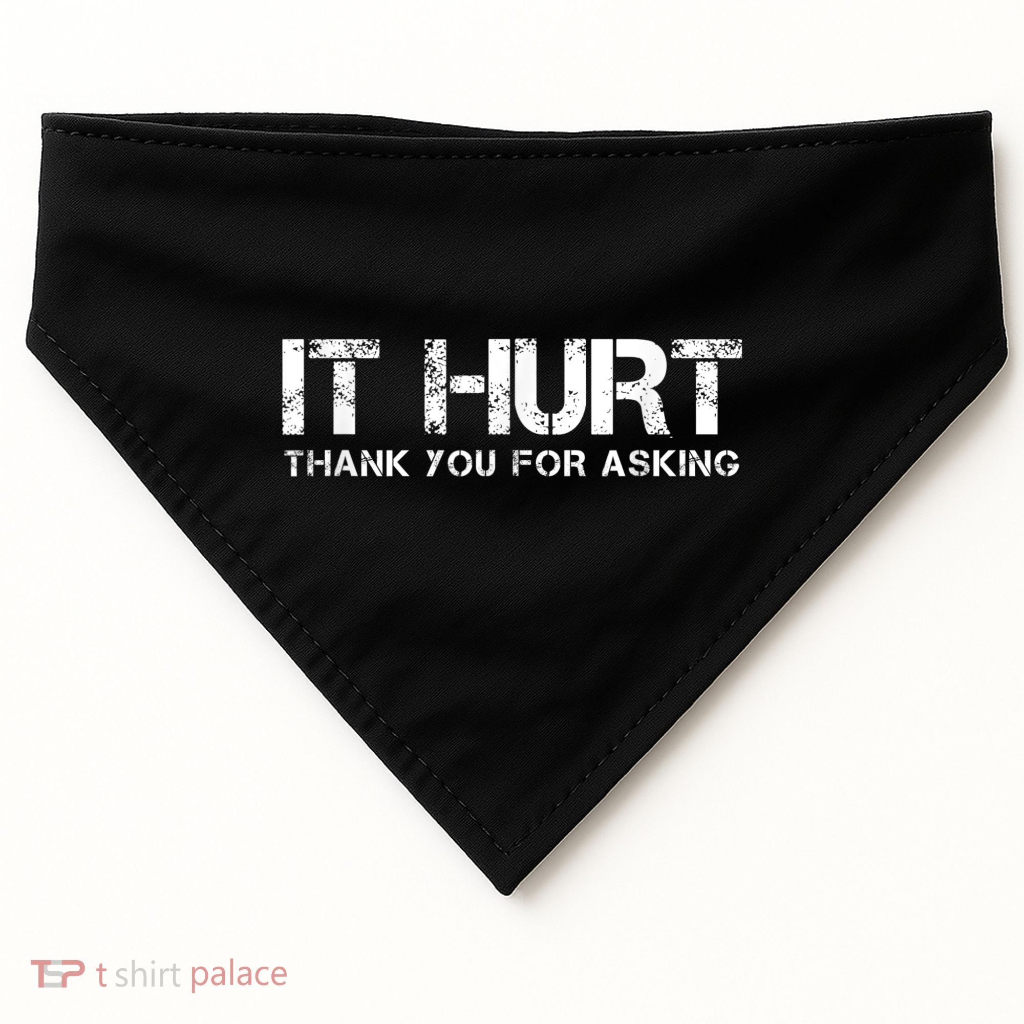 Funny Broken Arm Or Broken Leg USA-Made Doggie Bandana