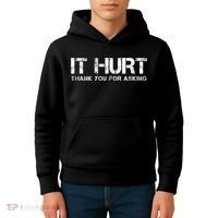Funny Broken Arm Or Broken Leg Kids Hoodie thumb 4