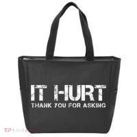 Funny Broken Arm Or Broken Leg Tote Bag thumb 0