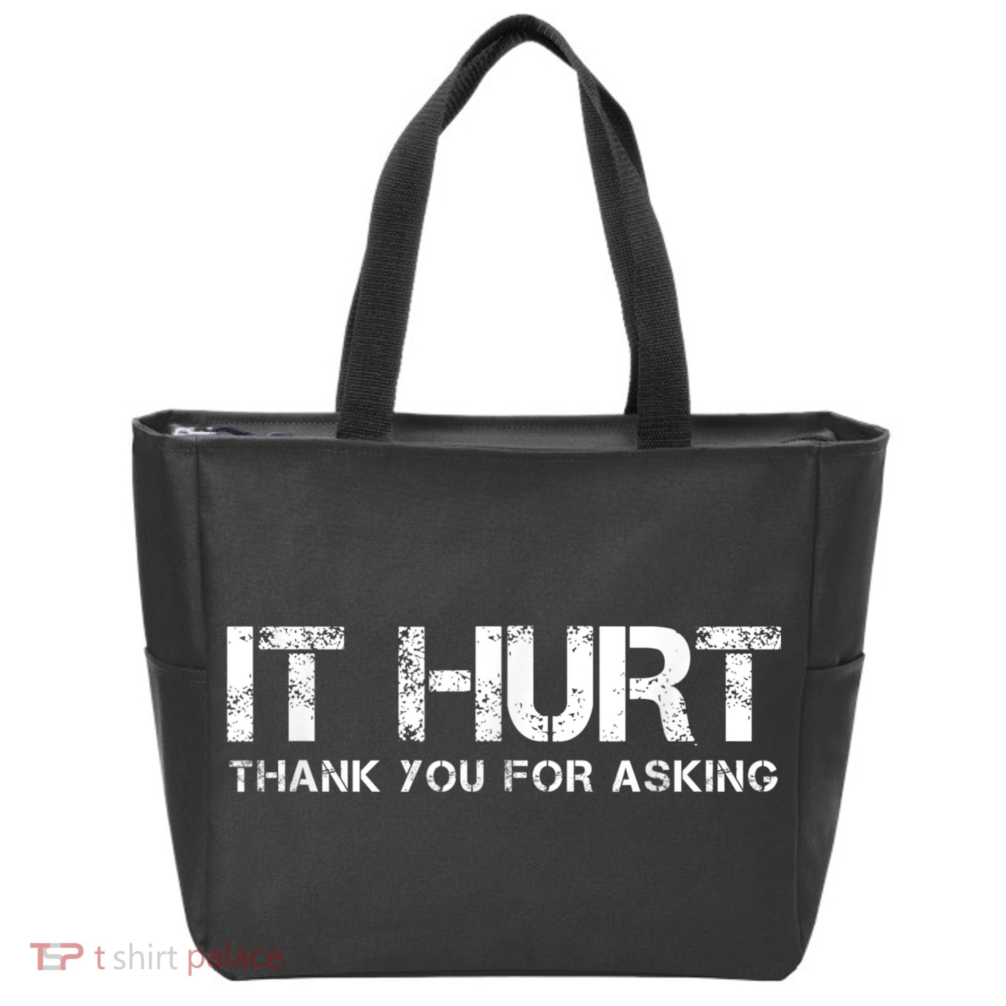 Funny Broken Arm Or Broken Leg Tote Bag