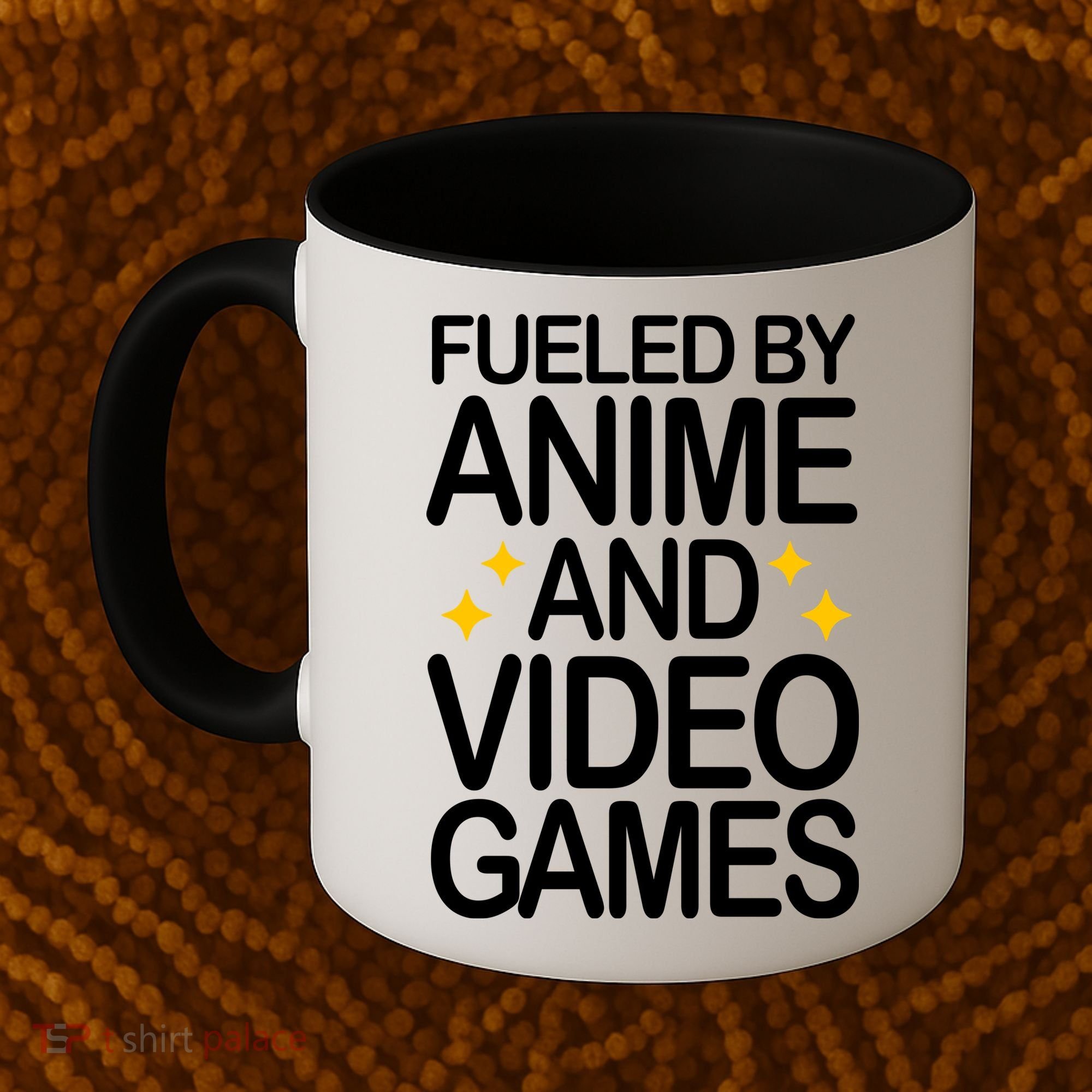 Fueled By Anime And Video Games Gaming Coffee Mug