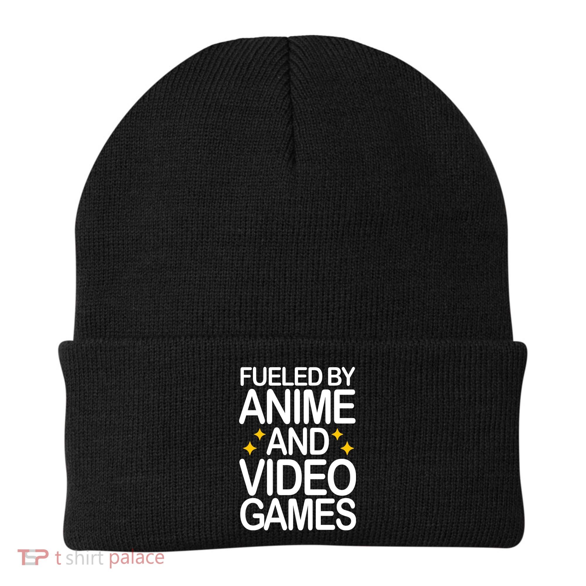 Fueled By Anime And Video Games Gaming Beanie