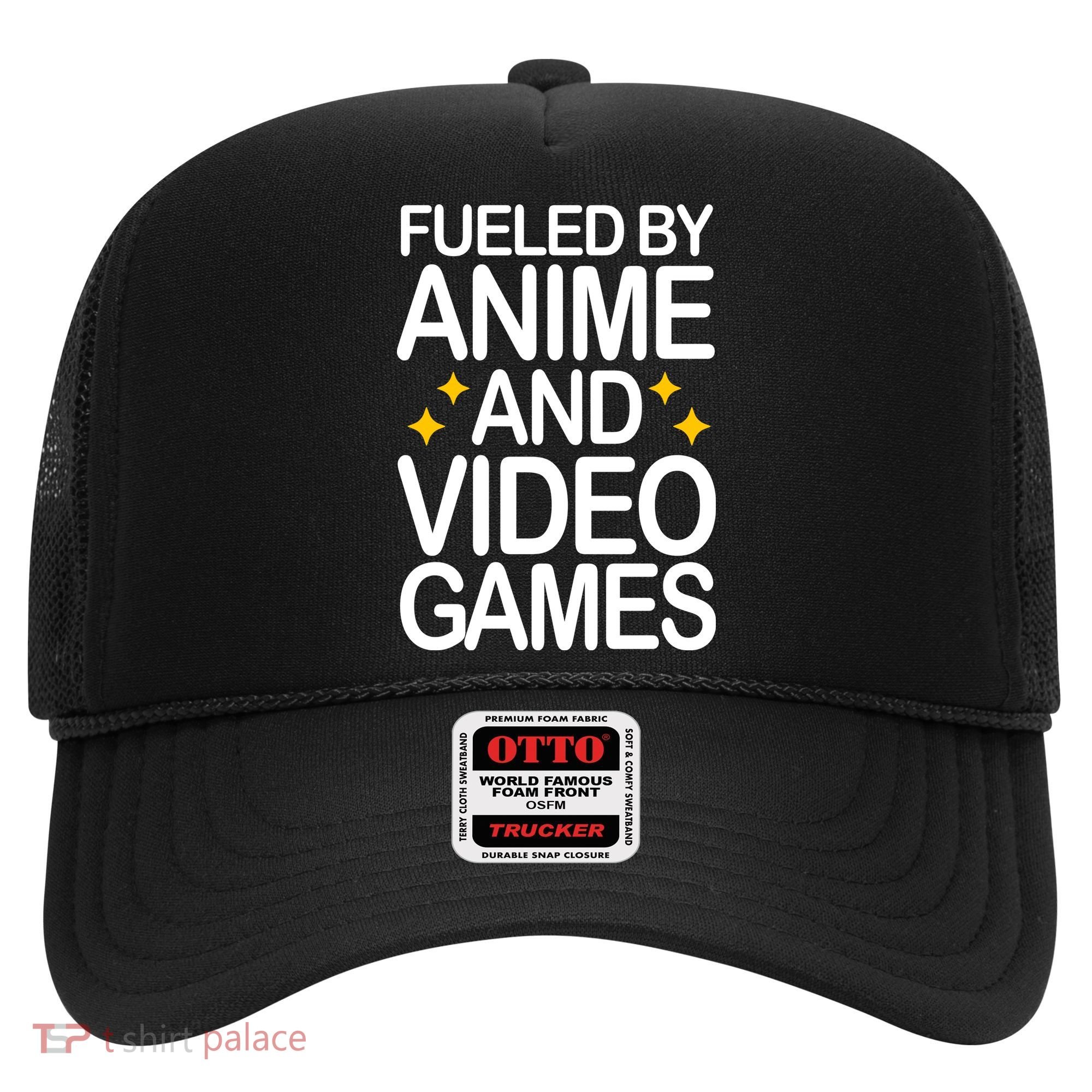 Fueled By Anime And Video Games Gaming Hat