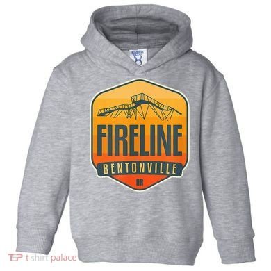 Fireline Bentonville Arkansas Toddler Hoodie