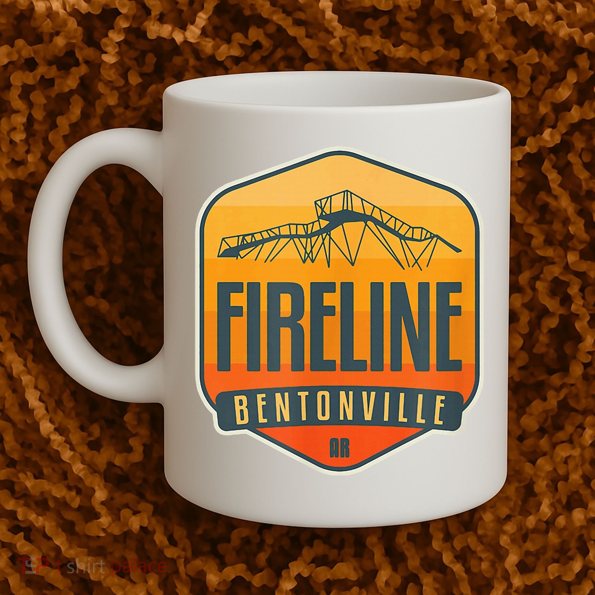 Fireline Bentonville Arkansas Coffee Mug