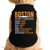 Funny Boston Accent Translator Doggie Tank thumb 0