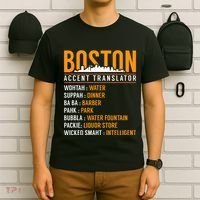 Funny Boston Accent Translator T-Shirt thumb 6