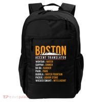 Funny Boston Accent Translator Backpack thumb 0