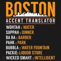 Funny Boston Accent Translator Bucket Hat thumb 4