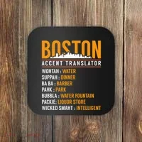 Funny Boston Accent Translator Coaster thumb 0