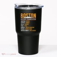 Funny Boston Accent Translator Tumbler thumb 0