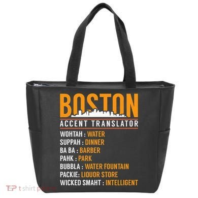 Funny Boston Accent Translator Tote Bag