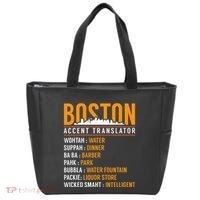 Funny Boston Accent Translator Tote Bag thumb 0