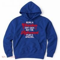 Funny Being A Christian Isn't Easy Retirement Plan Amazing Gift Hoodie thumb 0