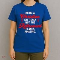 Funny Being A Christian Isn't Easy Retirement Plan Amazing Gift T-Shirt thumb 4